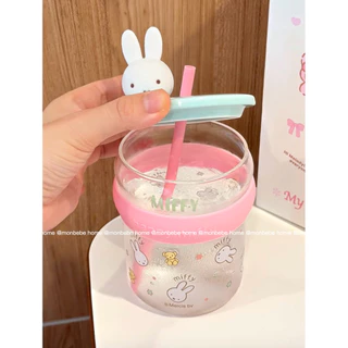 แก้วน้ำ แก้วกาแฟ ของแท้miffy🐰450ml พร้อมส่ง