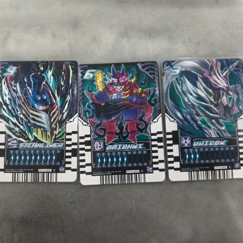 Kamen Rider Gochad 03 Bullet Copy c Card Repair ของแท้ Copy Train Ghost King Unicorn