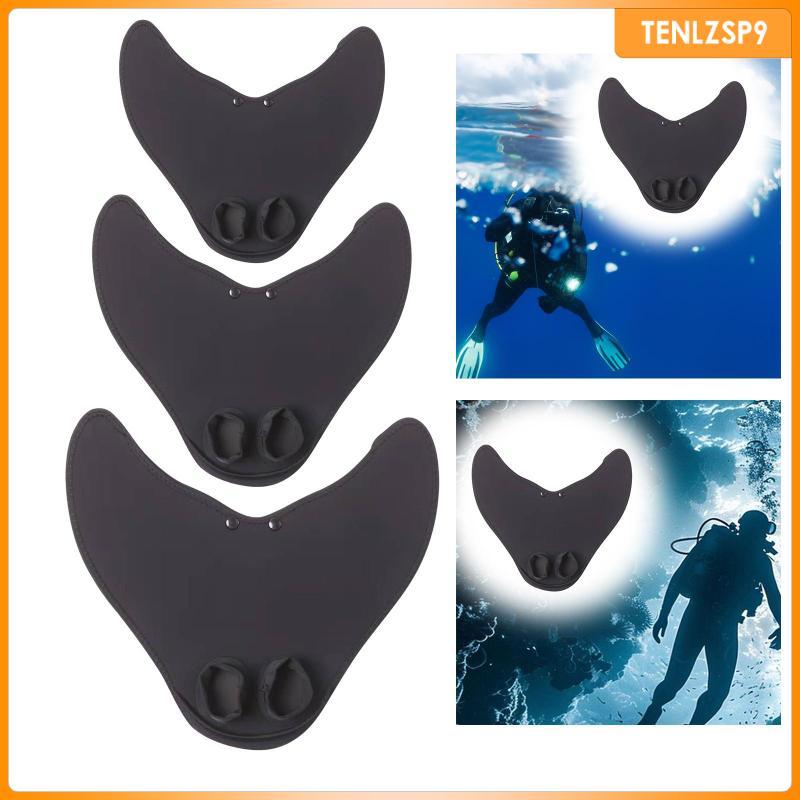 [tenlzsp9] Mermaid Tail Monofin, Mermaid Swim Monofin, ตีนกบดําน้ําตื้นสีดํา เสาหิน Mermaid Tail Fin