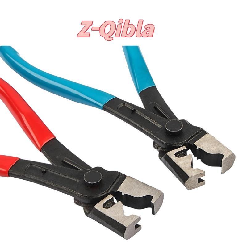 [Z-Qibla-t] รถท่อน้ํามัน Crimping Plier ทนทานยาวนาน 1 ชิ้นท่อคอคลิปเครื่องมือสําหรับโรงรถบ้านซ่อมรถย