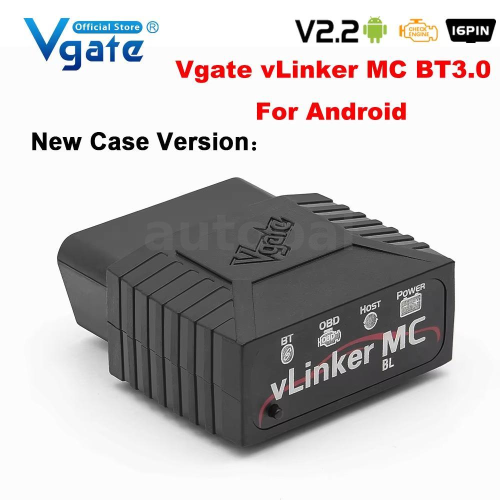 Vgate vLinker MC / MC+ Bluetooth BT3.0 / BT4.0 OBD2 เครื่องสแกนวินิจฉัยรองรับลวดเดี่ยว CAN(GMLAN) & 
