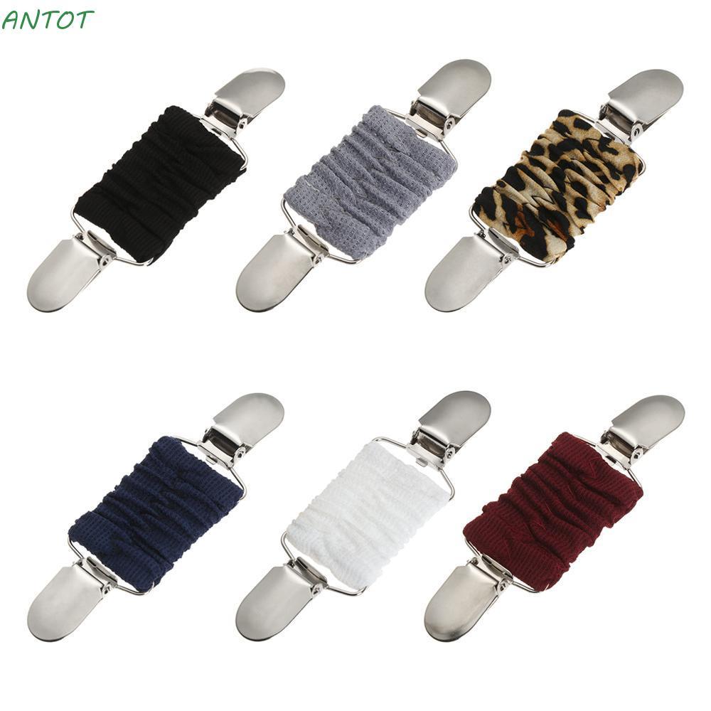 ANTOT Fit Dress Cinch Clips Design Dress Clip Back Cinch Multifunctional Cardigan Collar Clip