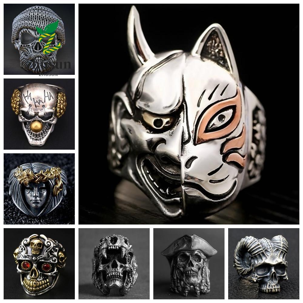 ZHUSUN Punk Finger Jewelry Cool Indian Rock Hip Hop Warrior Gothic