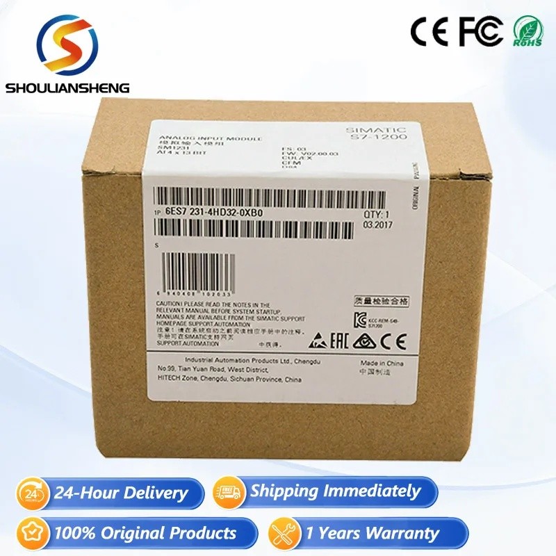 R3HI ยี่ห้อใหม่คอนโทรลเลอร์ PLC 6ES7231-4HD32-0XB0 S7-1200 6ES7 231-4HD32-0XB0 S71200 ใหม่สต็อกเดิมใ