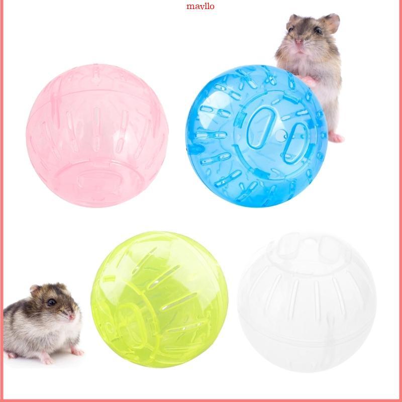 MAVLO เงียบหนูแฮมสเตอร์ลูกบอลออกกําลังกาย 3 9 Quiet Spinner Dwarf หนูแฮมสเตอร์ล้อวิ่งพลาสติกสําหรับ 