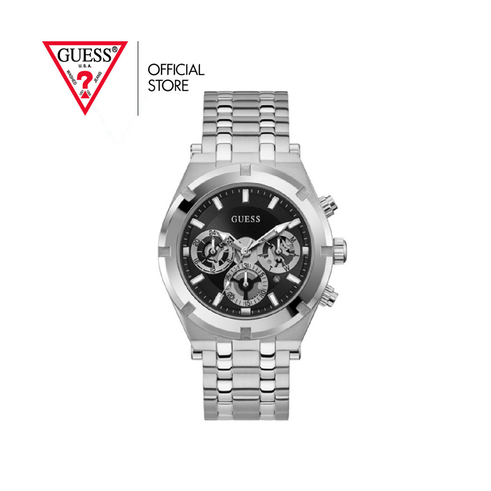 GUESS นาฬิกาข้อมือผู้ชาย รุ่น GW0260G1 สีเงิน
