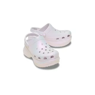 CROCS รองเท้าลำลองผู้หญิง BAE IRIDESCENT CLOG - GRAPE ICE