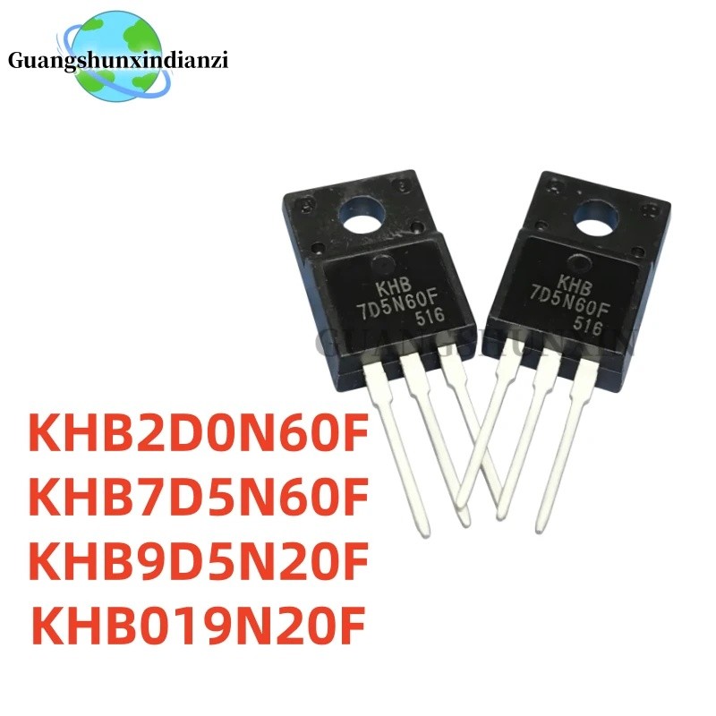 1-5PCS 2D0N60F 7D5N60F 9D5N20F 019N20F KHB2D0N60F KHB7D5N60F KHB9D5N20F KHB01F KHB20F KHB20F KHB20F 