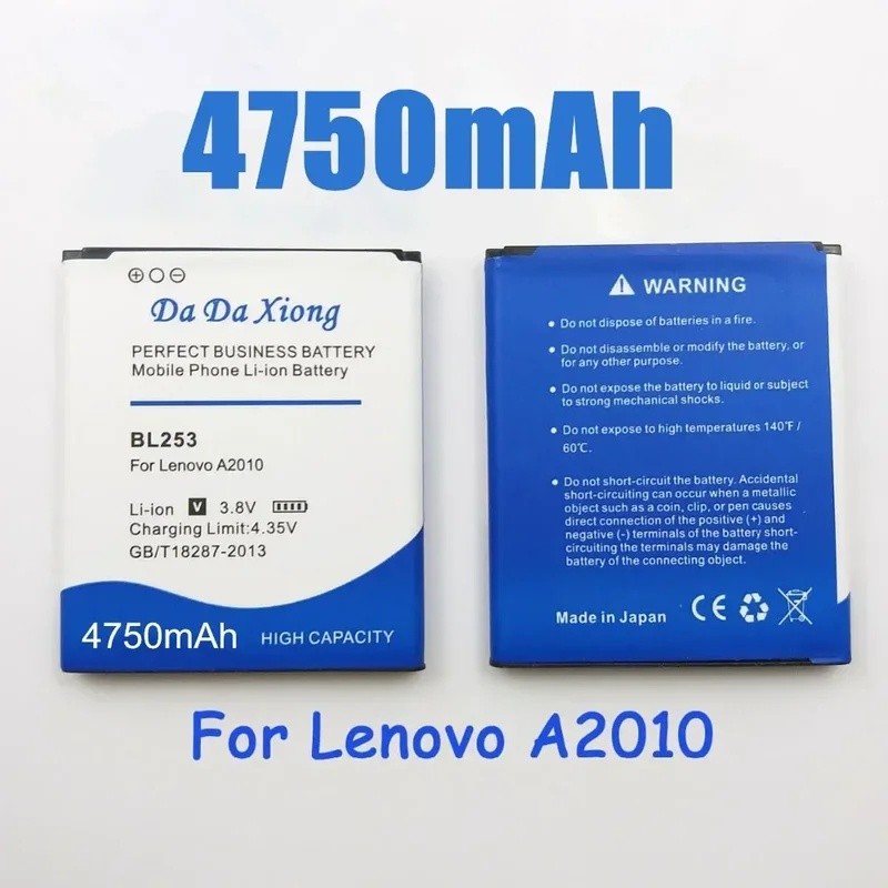 BL253 BL229 BL208 BL246 BL212 BL226 BL289 แบตเตอรี่สําหรับ Lenovo VIBE SHOT Z90 A8 S8 K5 K6 Plus Pla