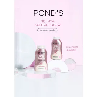 Ponds Face Powder 3D Hya Glow 50g พอนส์ ผิวหน้า ครีม