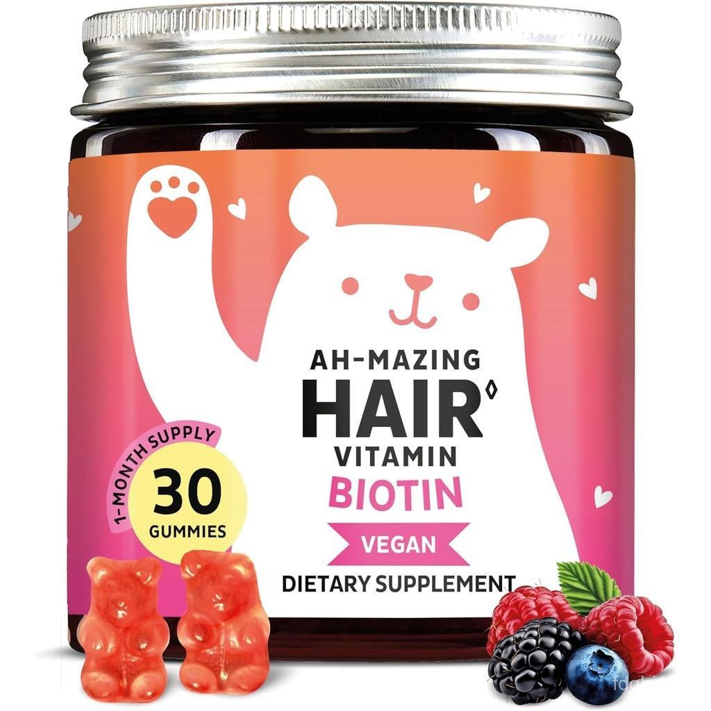 BiotinGummiesforHair,&Nails.15,000mcgVeganVitaminsforFasterHairgrowth,StrongerNails&Healthy.withVita