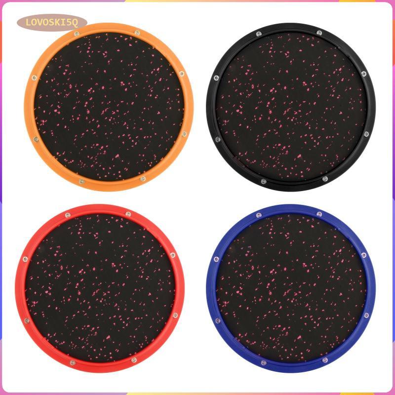 [lovoski5q] กลองเงียบ Dumb Drum ABS Percussion Pad 12 นิ้วกลอง Mute สําหรับฝึกซ้อมกลองมืออาชีพ