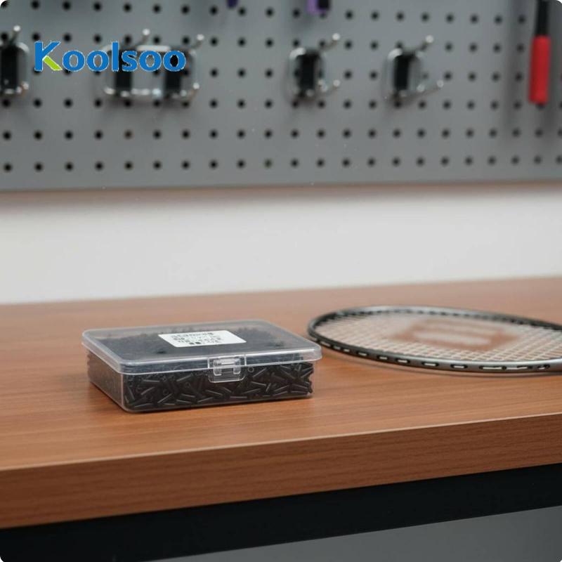 [Dolity1] ไม้แบดมินตันหลอด Professional Nylon 66 Grommet ชุดตาไก่ String Guard Kit สําหรับแร็กเก็ตพั