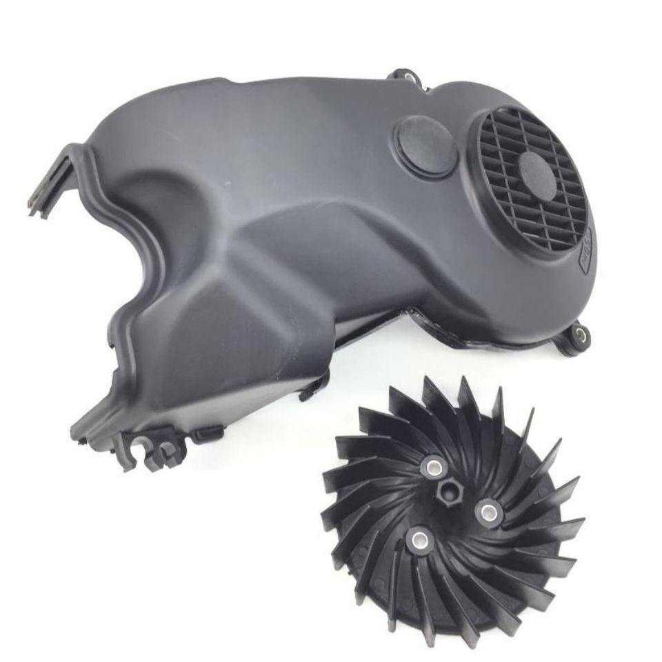 เหมาะสําหรับ Suzuki Rhyme QS100T/Licai QS125T-2/A/B-4B พัดลมใบมีดฝาครอบพัดลมพัดลมใบมีด