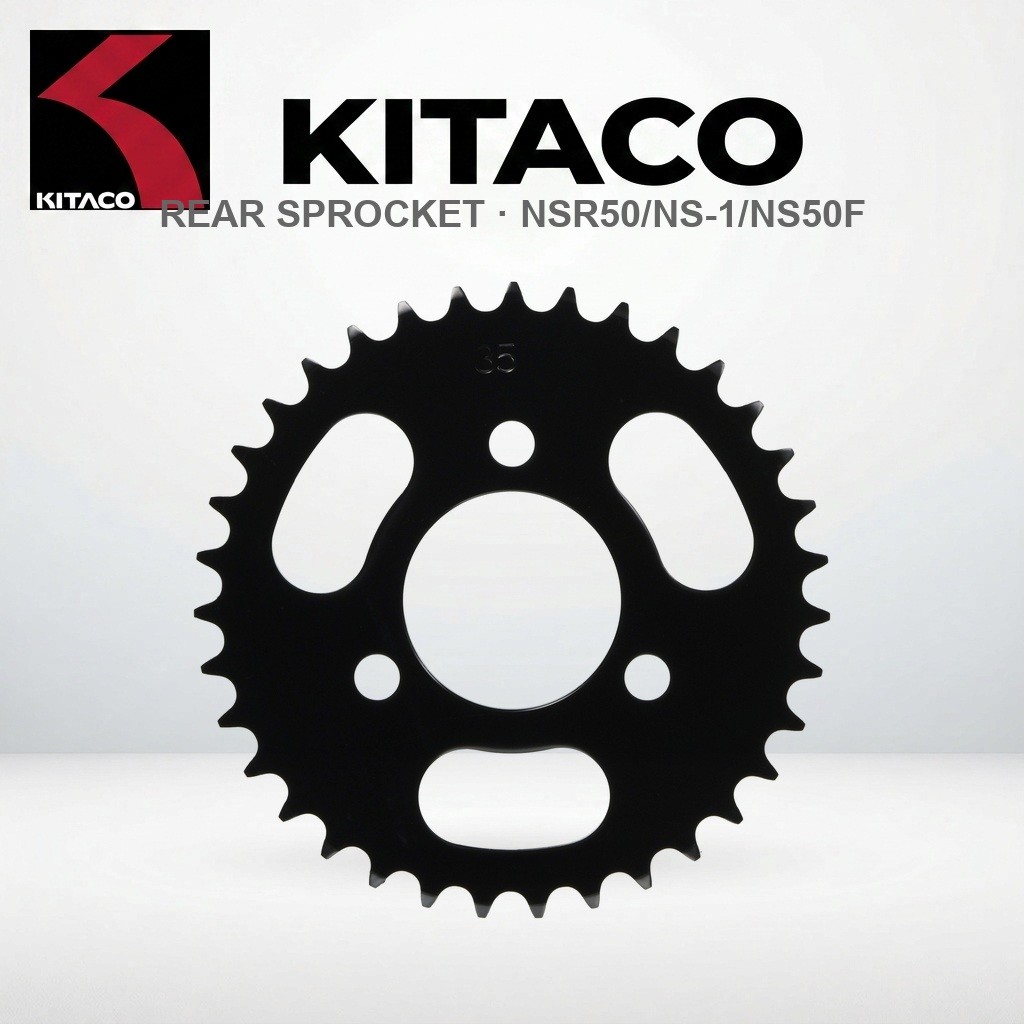 KITACO Driven Sprocket (Rear Rear/35T NSR50/NS-1/NS50F 535-1036235 | เฟืองขับเคลื่อน (หลัง/35) สําหร