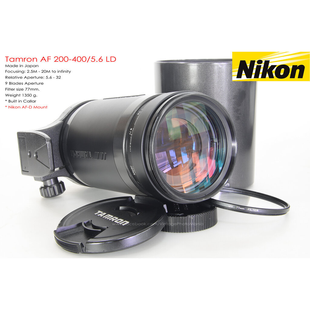 Tamron AF 200-400/5.6 LD *Nikon AF-D Mount [USED]
