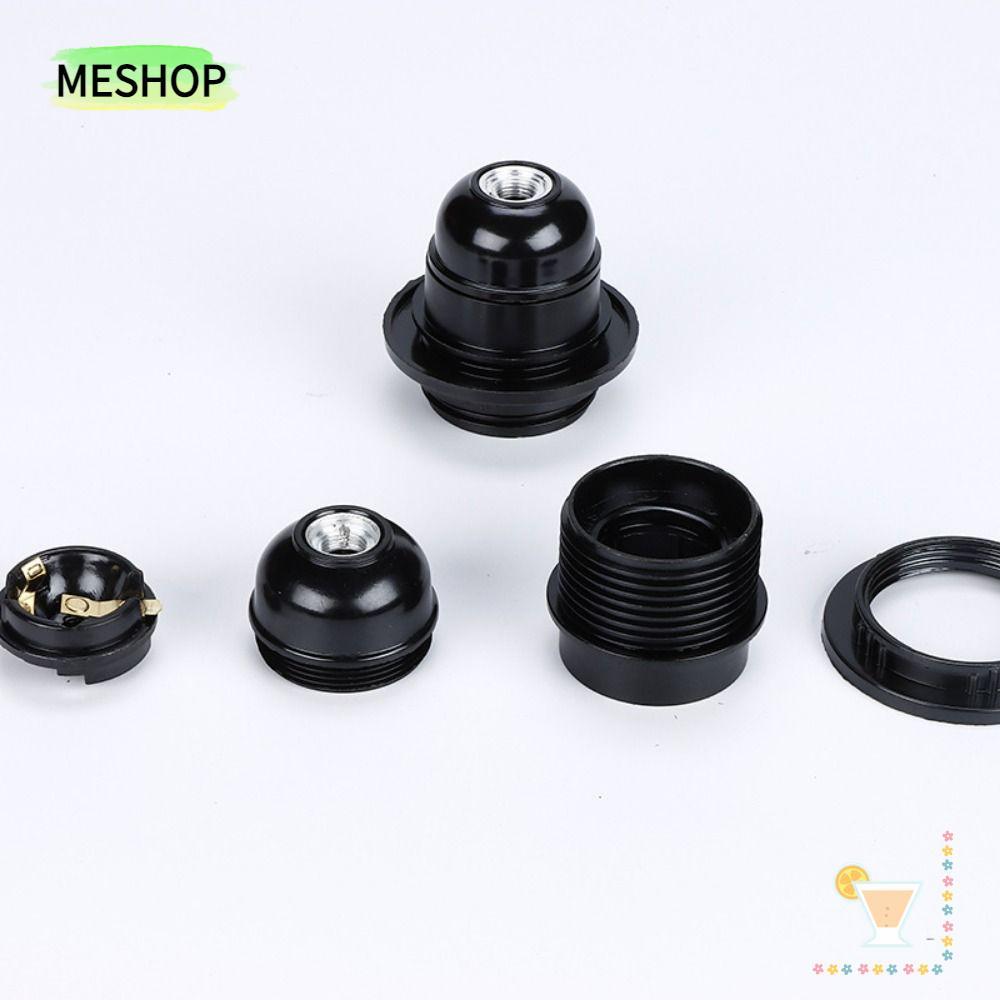 MESHOPTH ที่วางโคมไฟ Self-Locking อุปกรณ์เสริมโคมไฟ E27 E14 ปากโคมไฟ