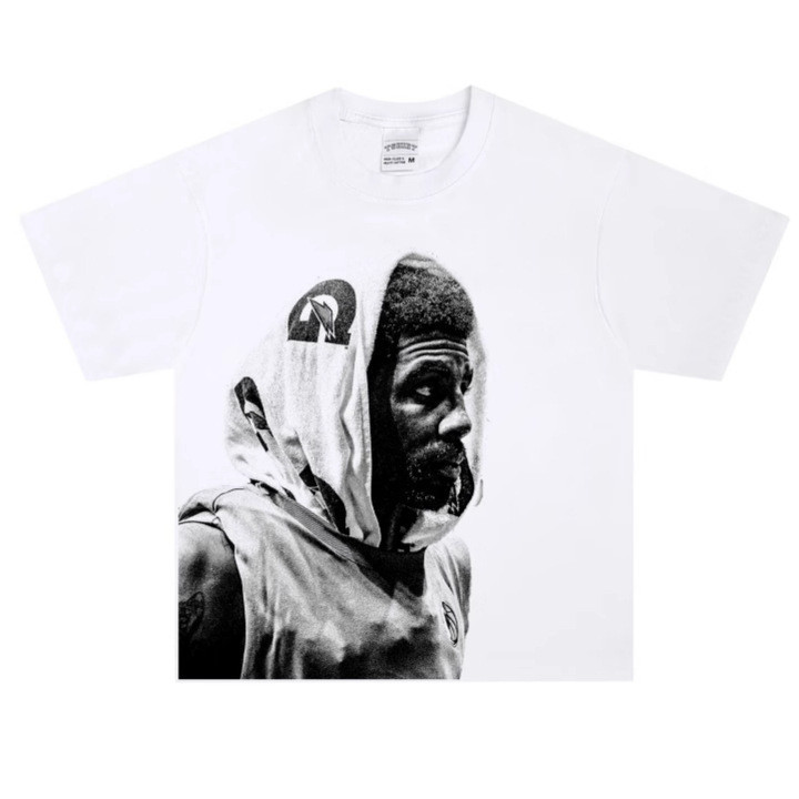 เสื้อยืดแขนสั้นพิมพ์ลาย Kyrie Irving Uncle Drew สําหรับเล่นกีฬาและฟิตเนส และ Americ