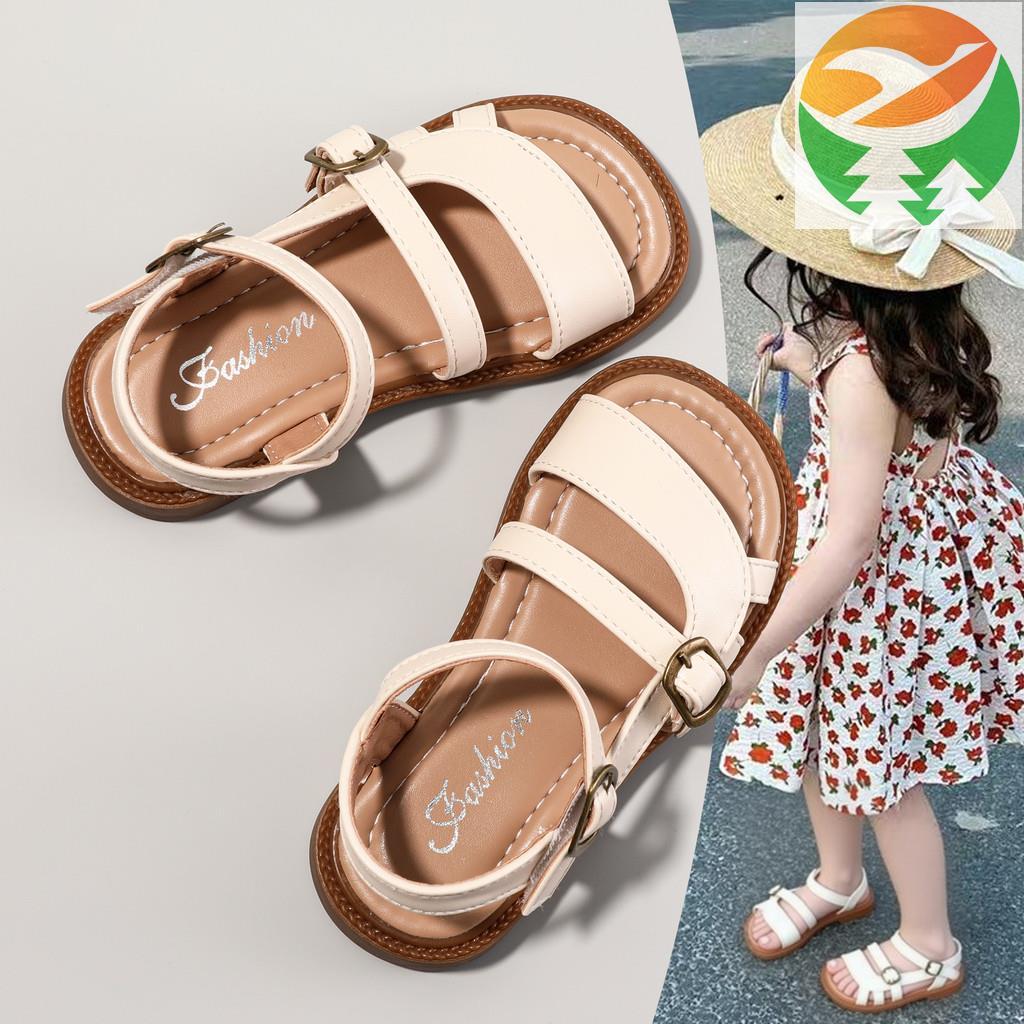 Rf8 Chic สุภาพสตรี Styl26 Yea0620 ew PrdcGirls Open-toe ChildrShes Beach Footwear LittlGirl Princess