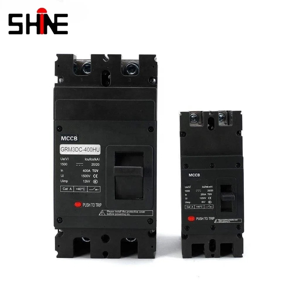 IK9X CE Certification MCCB Moulded Case Circuit Breaker พลาสติก-เคส Circuit Breaker 3 Pole 4 Pole