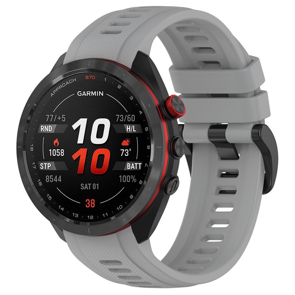เหมาะสําหรับ Garmin Garmin Approach S70 นาฬิกาสายนาฬิกาซิลิโคนนาฬิกากอล์ฟ S70 สายรัดข้อมือทดแทน