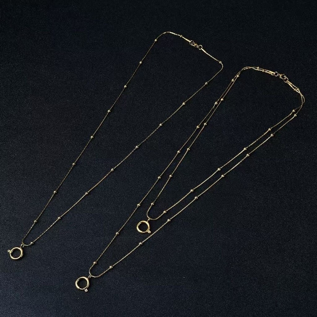 จี้สร้อยคอ ประเทศไทย Amulet CHAIN Tangka Lanyard Clavicle CHAIN ไทเทเนียมเหล็ก Quick Release ผู้ชายผ
