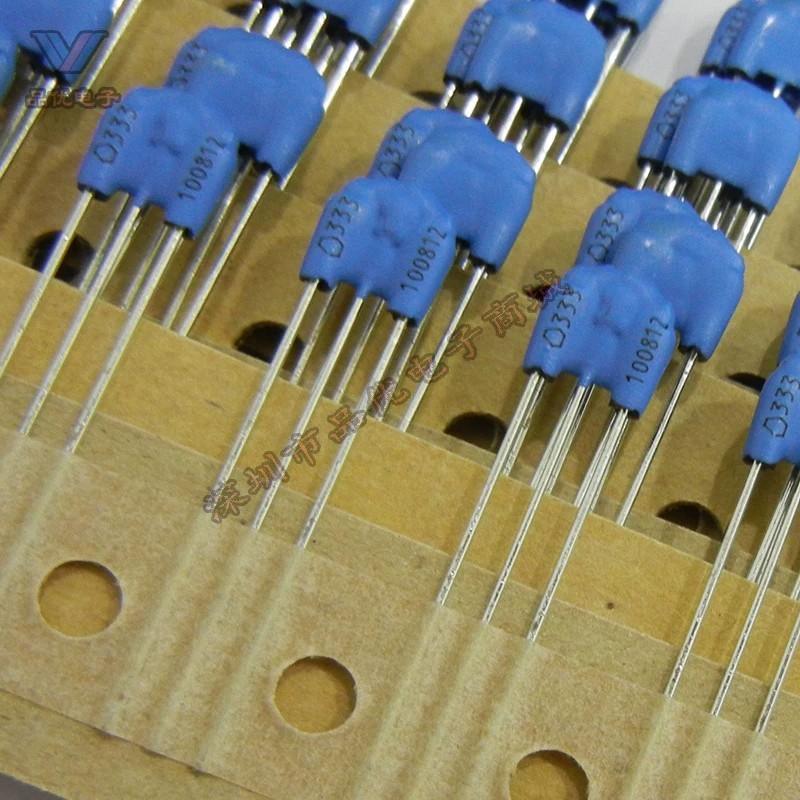 ZJSR5101-333TA-01 EMI/RFI Suppressor Iron Oxygen Body Three-End EMI Filter Capacitor 333
