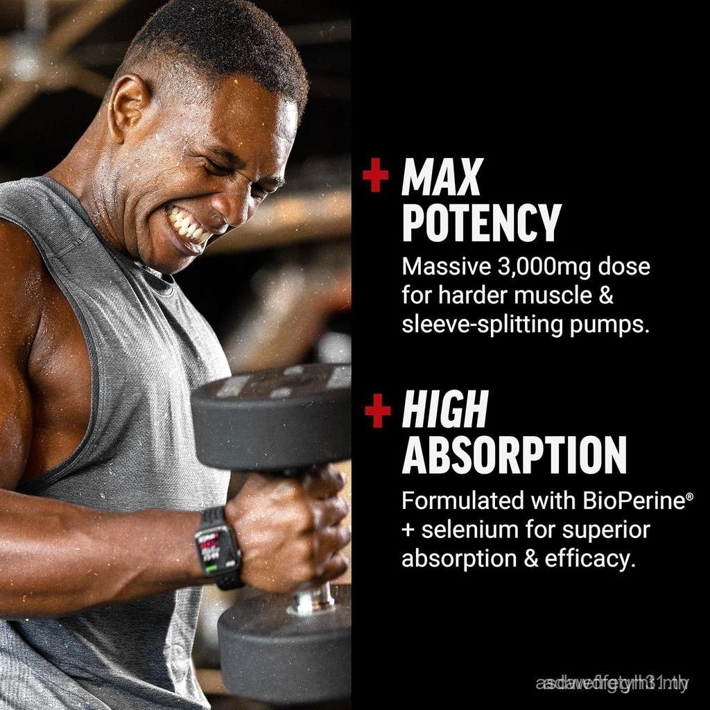 Force Factor L-Arginine Nitric Oxide with BioPerine to Build Support Stronger Blood Flow, การไหลเวีย