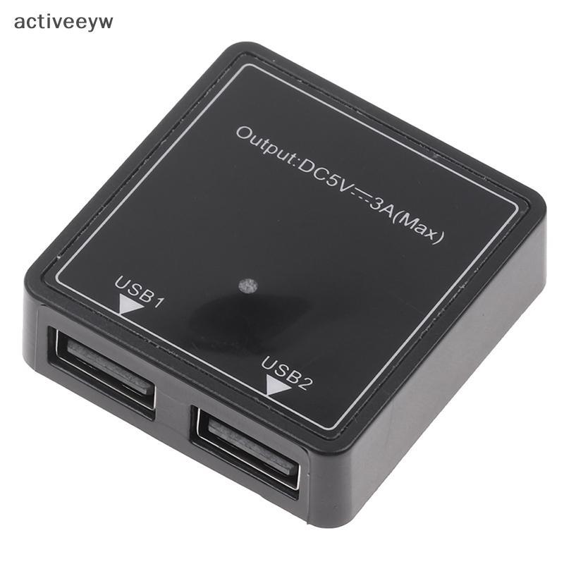 Activeeyw] 5V 3A แผงโซลาร์เซลล์ Dual USB ชาร์จตัวควบคุมแรงดันไฟฟ้าเครื่องชาร์จใหม่
