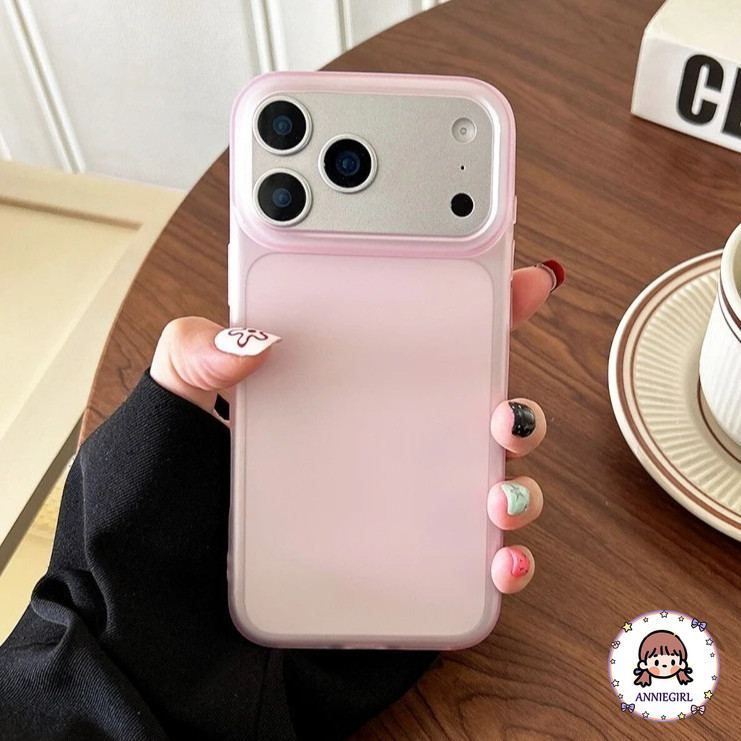 INS Jelly สีโปร่งแสงเคสโทรศัพท์สําหรับ Iphone 11 17 16 15 14 Pro Max 16plus 12 13 ProMax XS 7 8Plus Ultra-thin Dirt Resistance Soft TPU โทรศัพท์ฝาหลัง