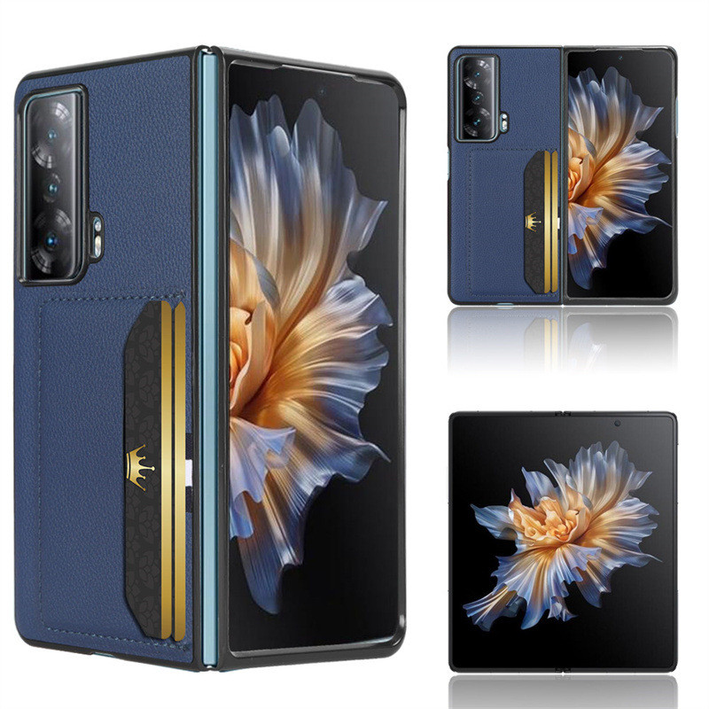 เหมาะสําหรับ Honor Magic V6 V5 V3 VS3 V2 VS2 ช่องใส่การ์ดเคสโทรศัพท์หนัง