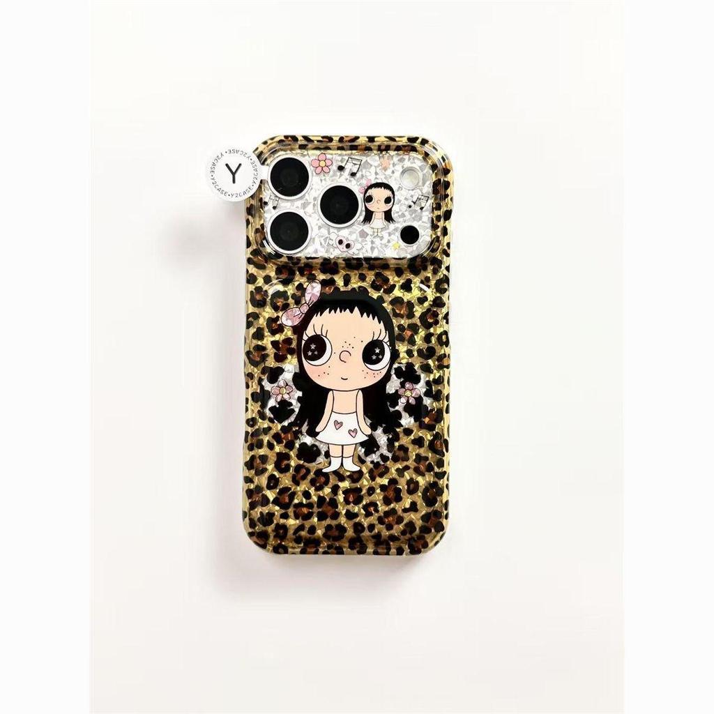 เคสโทรศัพท์ เหมาะสําหรับ ไอโฟน 11 12 13 14 15 16 17 มือโปร สูงสุด บวก ญี่ปุ่นเกาหลีเสือดาวพิมพ์ เสี่ยวหยู กันกระแทกกันกระแทกป้องกันกรณีทุ