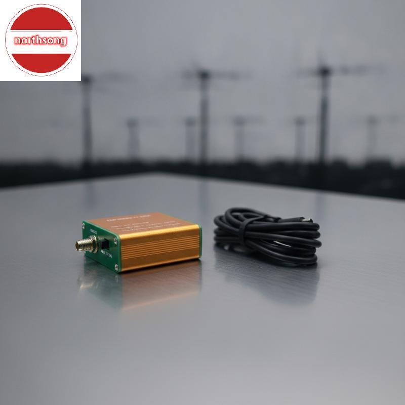 NOR RF เครื่องขยายเสียง 0.1MHz-6GHz Full Band เสียงต่ําโมดูล Preamplifier แบบพกพาสําหรับวิทยุสมัครเล