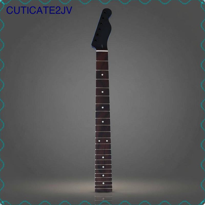 [cuticate2jv] อุตสาหกรรมคอ Maple Rosewood 22 Fret T-load กีตาร์คอ Sleek Black Matte สําหรับกีตาร์ไฟฟ