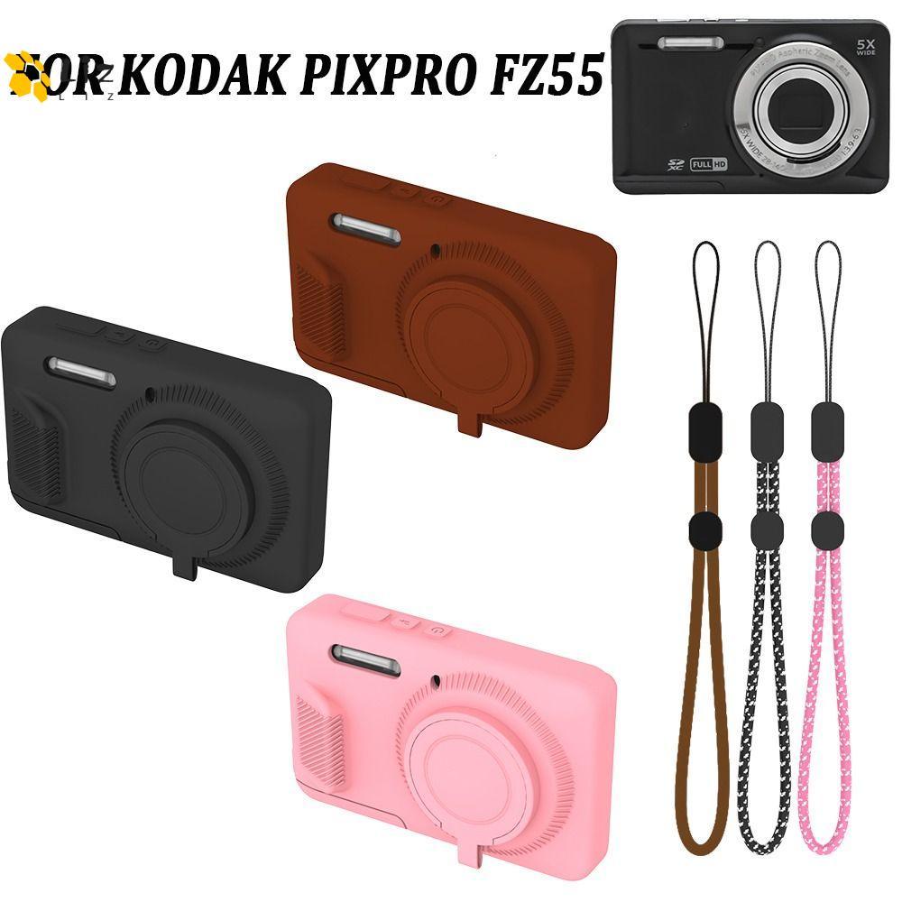 LIZMOMO Body Cover,ซิลิโคนพร้อมเชือกเส้นเล็กป้องกันกล้อง,Soft Anti-ScratchกันกระแทกผิวสําหรับKODAK P
