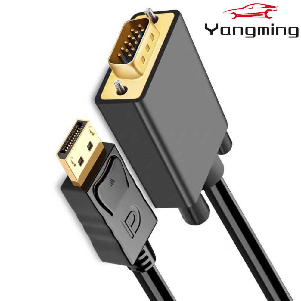 YANGMING DP to VGA Cable Projector 1080P HDTV Conventer
