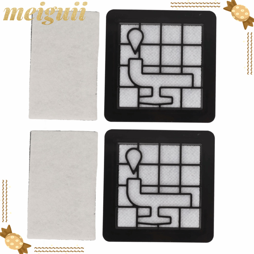 MEIGUII 2 ชุดเครื่องดูดฝุ่น,สีดํานํากลับมาใช้ใหม่ได้สูญญากาศกรอง,ทนทานสําหรับ 2000 Series XB2022/XB2