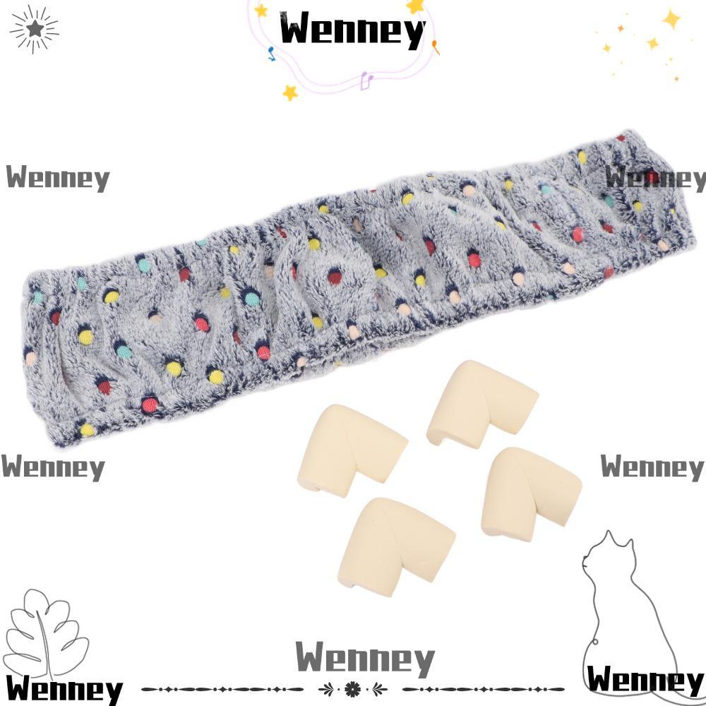 WENNY Rug Hooking Frame Cover, Dark Blue Flannel Tufting Frame Cover, Practical Elastic Band เย็บปัก
