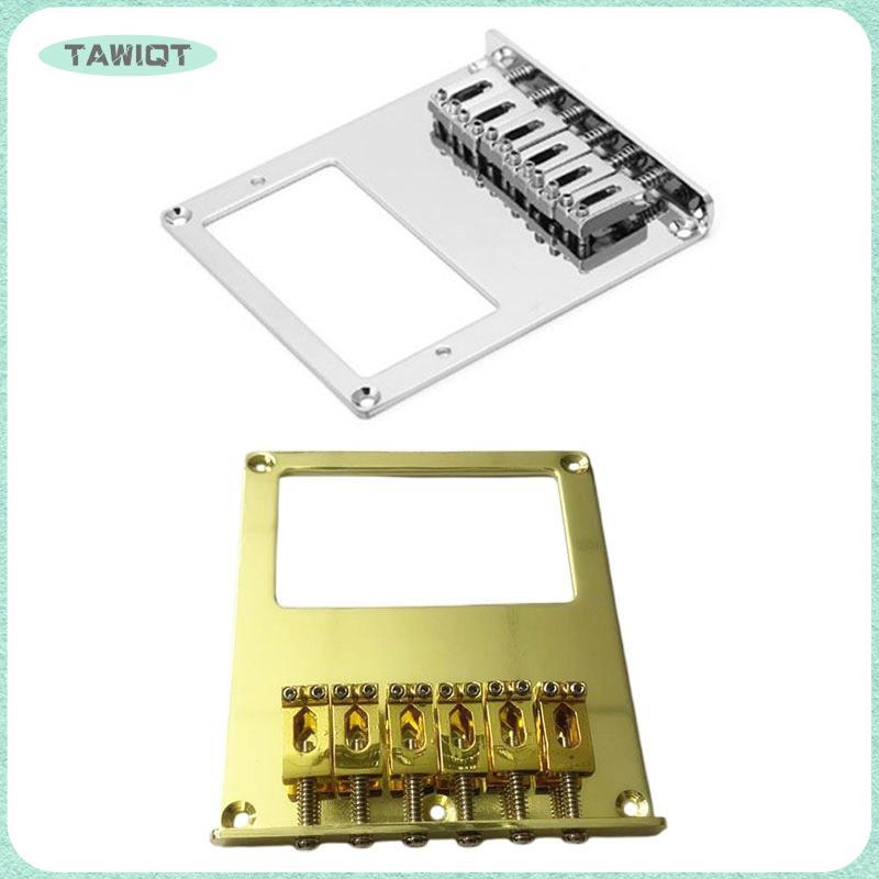[tawiqt.th] Humbucker Bridge Guitar Bridge Metal Professional Humbucker Bridge 6 String Humbucker Gu