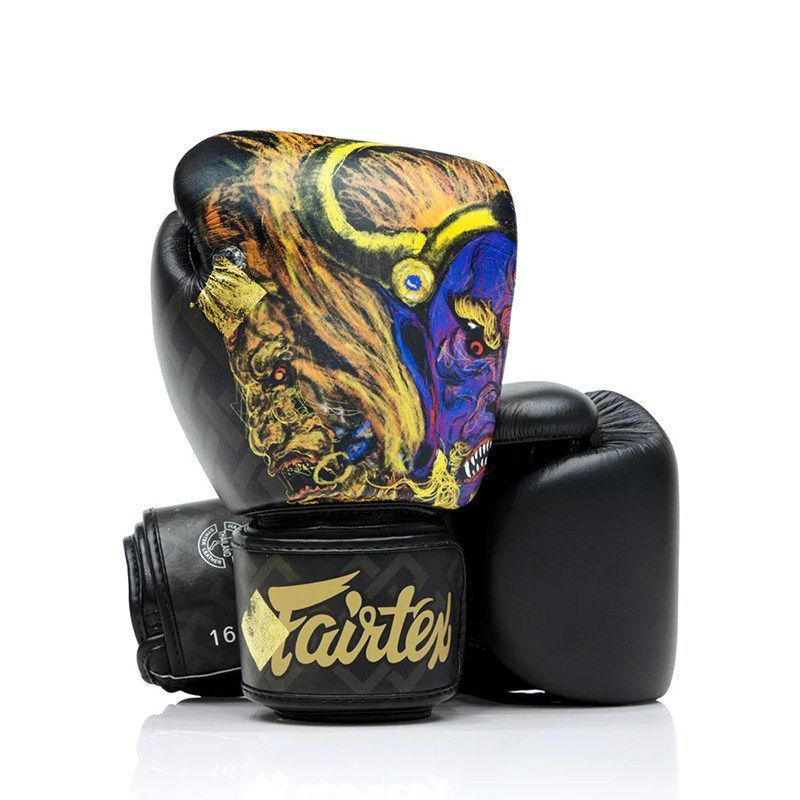 Fairtex Fairtex Fairtex Gloves Yan Mandega Thailand Gloves นวมชกมวยต่อสู้มวยไทย I