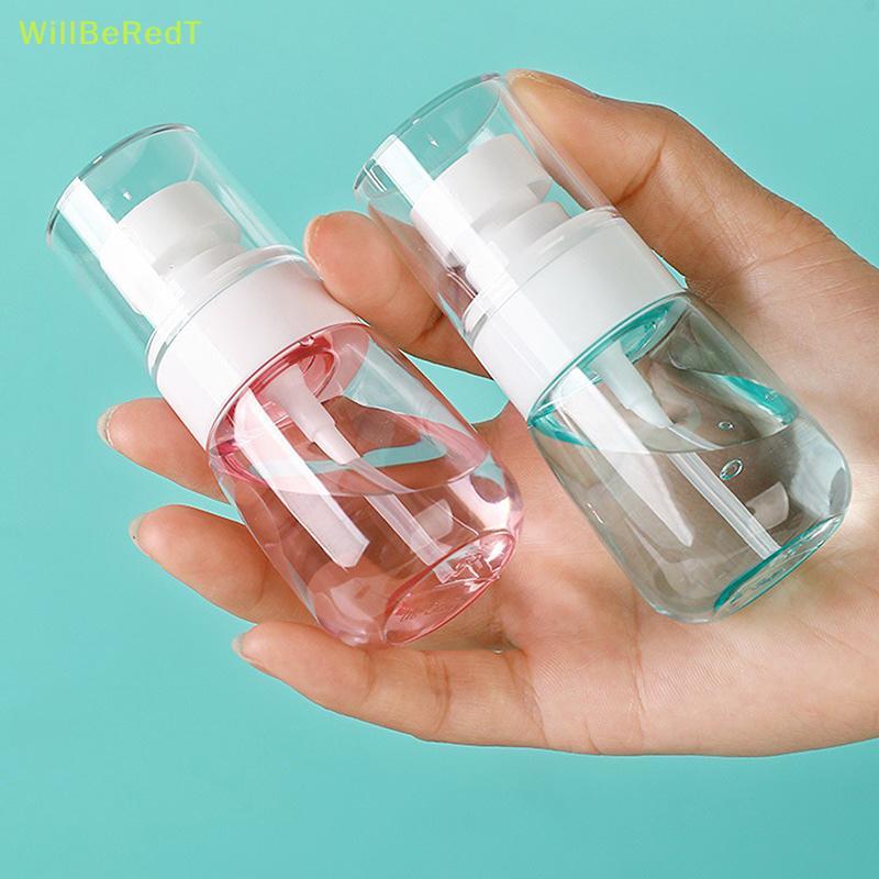 [WillBeRedT] 30ml/60ml/100ml Fine Mist Bottle ขวดพลาสติก Bottl Lotion Pump Travel Perfume Water Bott