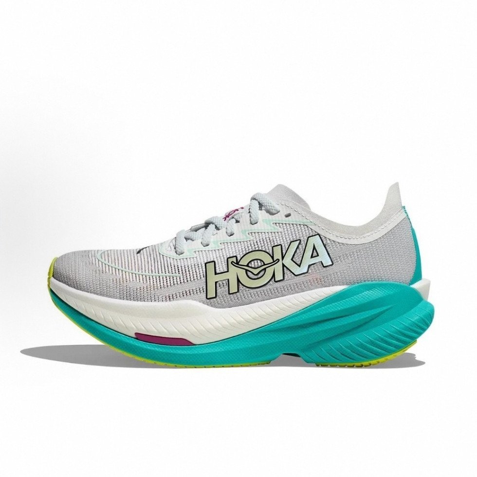 HOKA ONE ONE Mach X2 รองเท้าวิ่งสําหรับผู้ชายและผู้หญิงรองเท้ากีฬาลําลองตาข่ายระบายอากาศตาข่าย ST9U