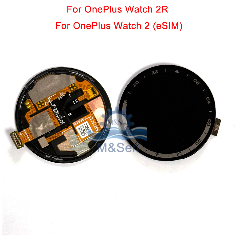 เหมาะสําหรับ OnePlus Watch OnePlus Watch 2 2R Watch 2 (eSIM) ประกอบหน้าจอต้นฉบับ