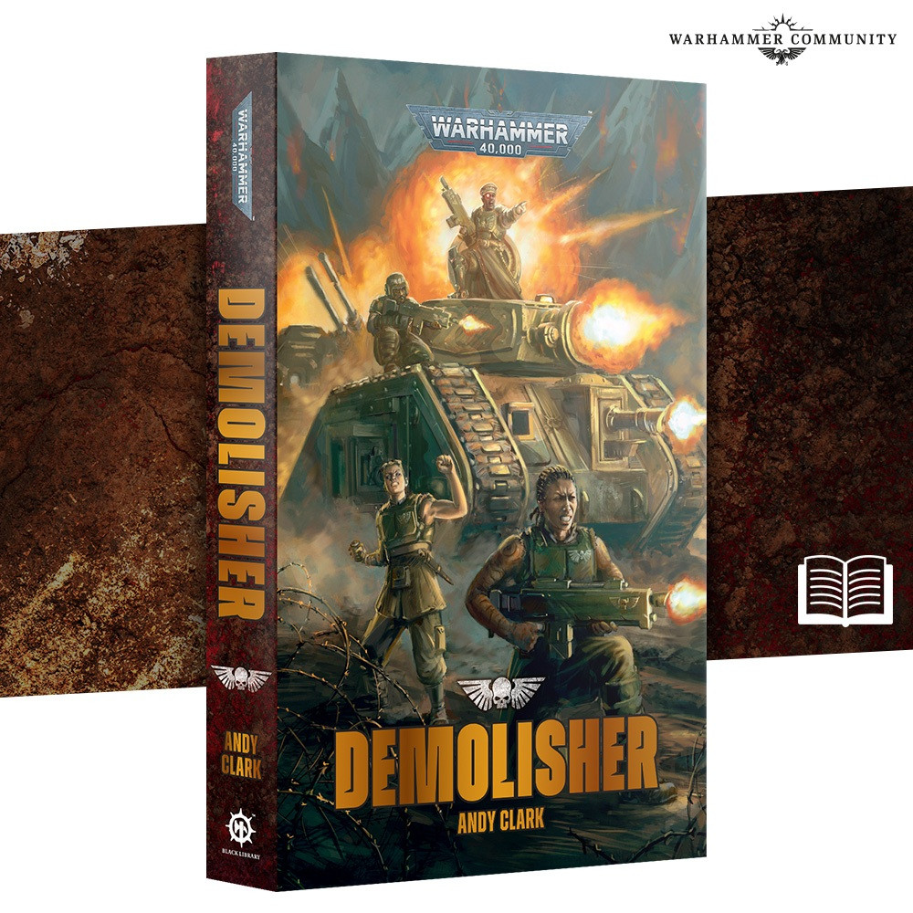 WARHAMMER 40K Black Library – Demolisher (ปกอ่อน) BL3344 GAMES WORKSHOP