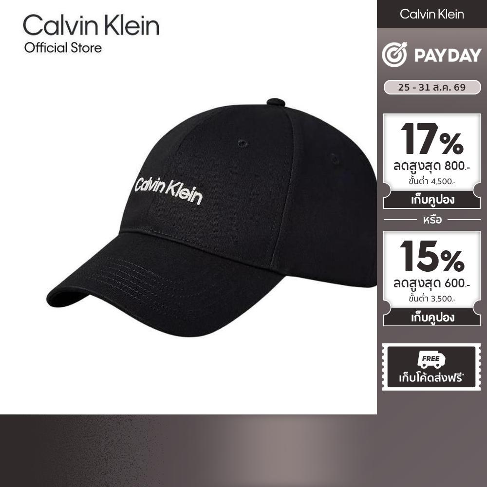 CALVIN KLEIN หมวกแก๊ป Standard Baseball Cap รุ่น 4D5006G UB1-สีดำ