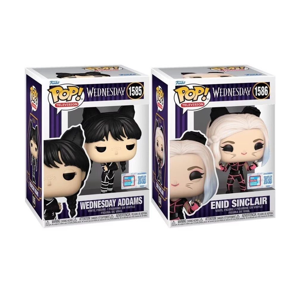 Funko Pop wednesday wednesday Addams Adams Family อินเทรนด์เล่นฟิกเกอร์
