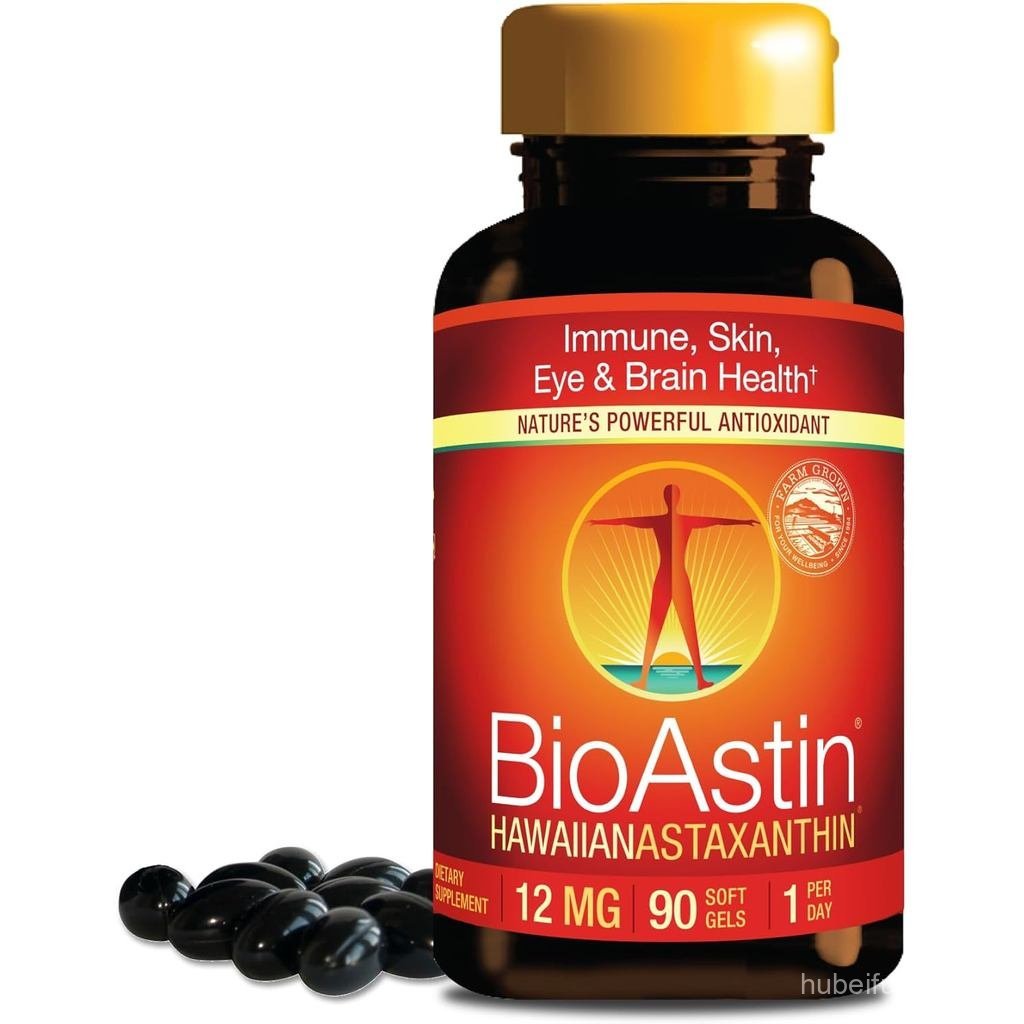 Nutrex Hawaii BioAstin Hawaii Astaxanthin , 12mg, 90 Softgels