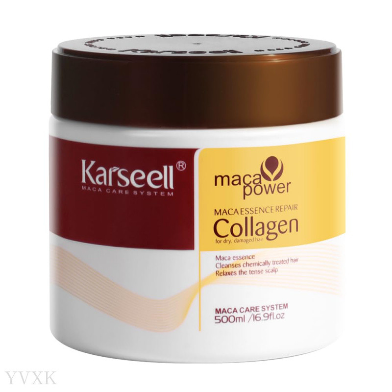 Karseell Collagen Hair Treatment Deep Repair Conditioning Argan Oil Collagen Hair Mask Essence for D