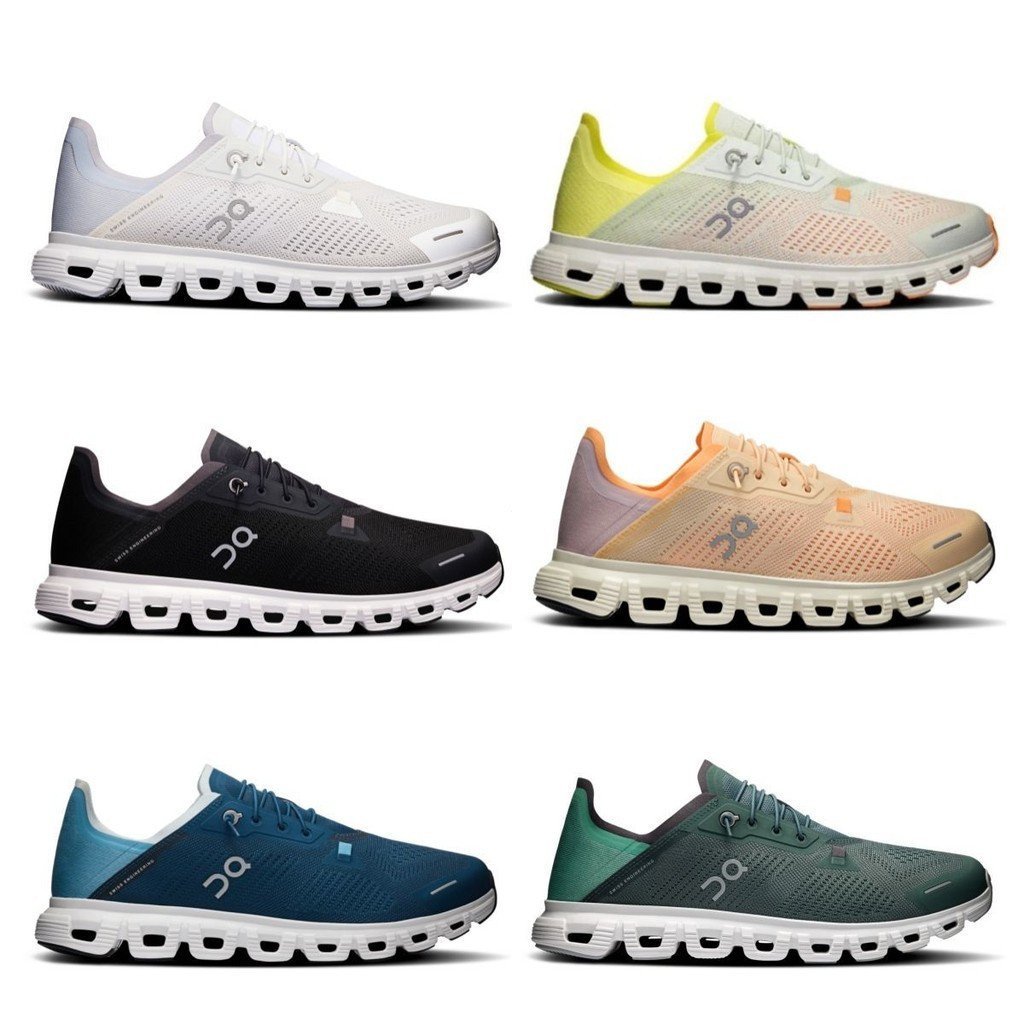 On Running On Cloud 6 Coast รองเท้าผ้าใบลําลองส้นสําหรับบุรุษและสตรีใหม่รองเท้าวิ่งแบบพกพาคู่ unisex