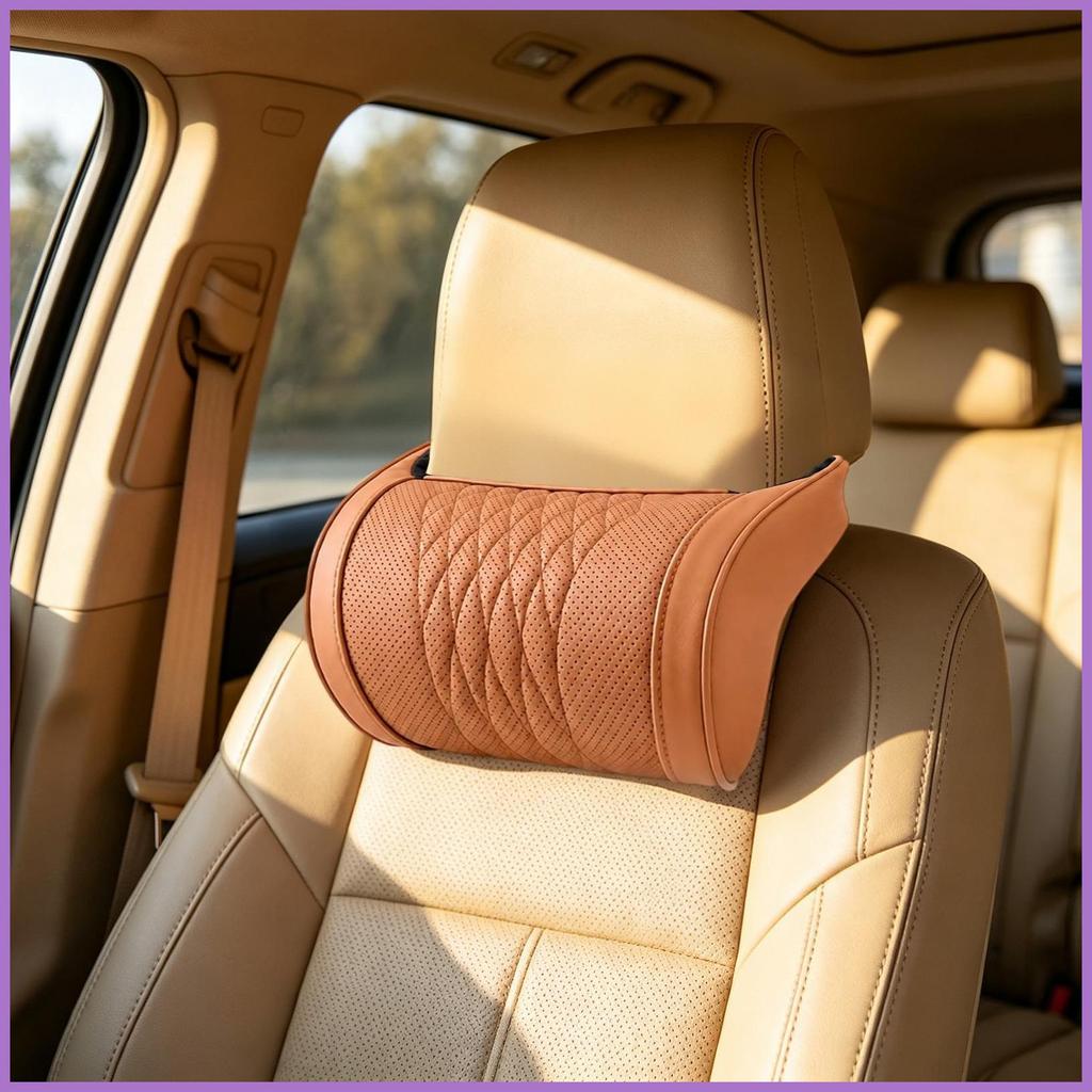 หมอนรองคอสําหรับรถยนต์พนักพิงศีรษะ Ergonomic Support Headrest หมอนรถคอ Rest เบาะสําหรับ SUV รถบรรทุก